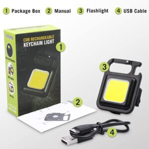 Rechargeable LED Flashlight Mini Light