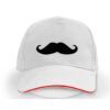 Unisex Moustache Cap